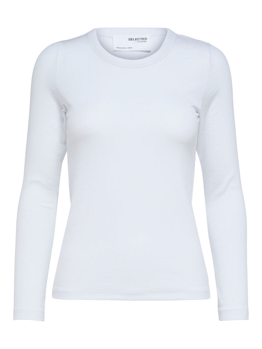 SLFDIANNA T-Shirts & Tops - Bright White